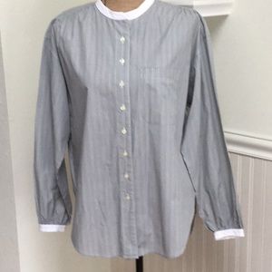 Lauren Ralph Lauren Sz10 Stripe Shirt